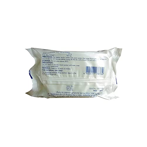 Dr. S. Wong's Sulfur Soap Scented with Moisturizers 100g Germicide Fungicide Parasiticide