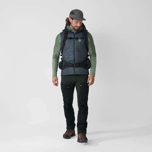 Image of Fjallraven Expedition X-Latt Men's Vest - Water and Wind Resistant, Insulated, Lightweight, Packable - Hiking, Travel