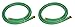 Swan Leader Hose with 5/8" Diameter by 6 Foot - 2 Pack, Male/Female
