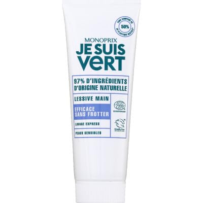 Monoprix Je Suis Vert Lessive main - Le tube de 250ml
