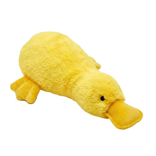 PetLou Colossal Durable Squeak 15-inch Promo Platypus Dog Toys -Durable Fabric -Tough and Reliable for Aggressive Chewers