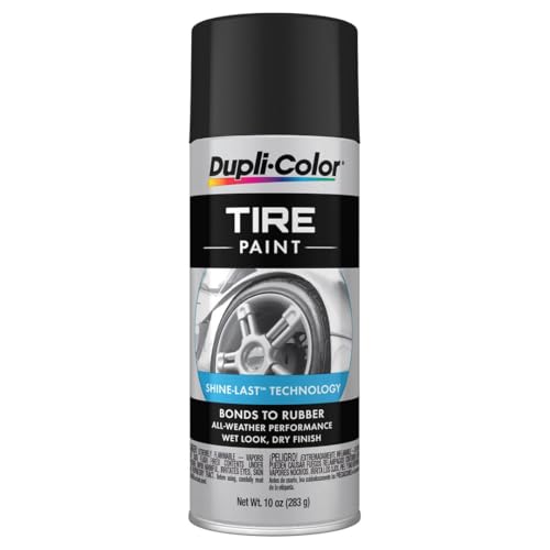 Dupli-Color TP101 Tire Paint Black Spray Paint - 11 oz. Aerosol Can