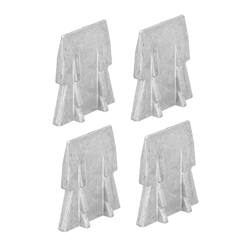 Veemoon Cunei Di Metallo Resistenti Per Martello, Accessori Di Fissaggio Per Manici, Set Da 4 Pezzi Per Installazione Utensili Da Esterno e Uso Domestico