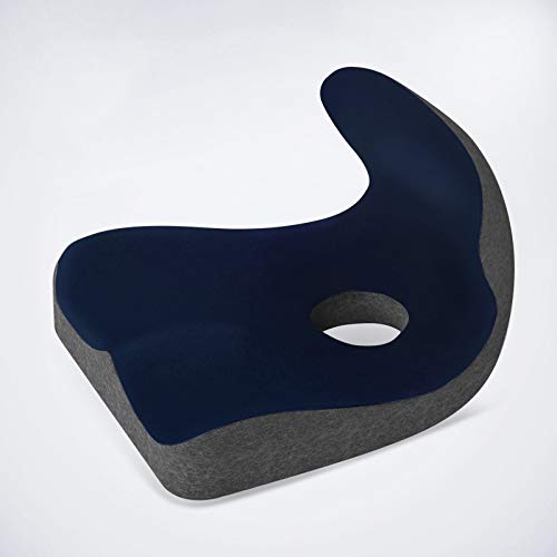 Coussin de siège en mousse contre le mal de dos au bureau