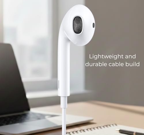 Image of Original for iPhone 15 Pro /16 /17 | USB-C Wired Earphone with Punchy Bass, Clear Calls & Smart Inline Controls