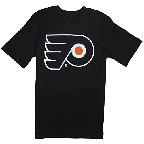 Outerstuff NHL Boys Youth (4-18) Vintage Short Sleeve T-Shirt, Philadelphia Flyers, Large (12-14)
