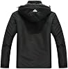 Chaqueta de esquí de montaña para hombre, abrigo de invierno impermeable, chaqueta de snowboard cálida con capucha para senderismo 4