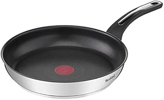 Tefal Emotion Patelnia, Stal Stopowa, Cranberry, 24 cm