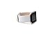 Fitbit Blaze Smart Fitness Watch Band,Thankscase Genuine Leather Strap Wrist Band Replacement,Top Quality Spring Bar and Beautiful Embossed Pattern for Fitbit Blaze Smart Fitness Watch.(Snow White)