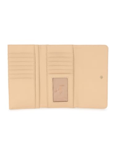 Image of Guess Women Beige Printed Wallet