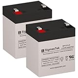 Razor E175 12 Volt 5.5 AmpH Replacement Scooter Batteries - Set of 2