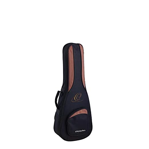 Ortega Guitars Pro Series Bag – Reise Gitarre Tasche - Höhe 80 cm - Breiter Halsgurt - Schultergurte - Nylon, Schwarz (ONB-GTL)