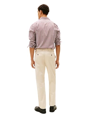Image of Tommy Hilfiger Men's Stretch Cotton Chino Pants in Custom Fit