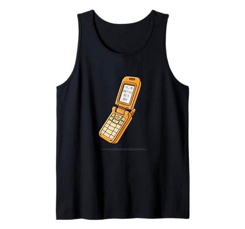 Color Naranja Call Me When You Get A Grip Gráfico Naranja Camiseta sin Mangas