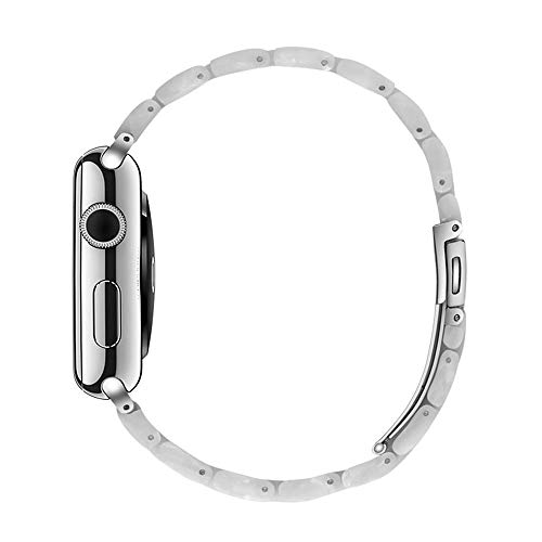 Image of Light House Apple Watch Bands-Fashion Lightweight Resin iWatch Bands for Women Men 38mm /40mm /41mm /42mm(Series 11 10), 49mm /46mm /45mm /44mm /42mm(S 3 2 1), Compatible with Apple Watch Series 11 SE 10 9 8 7 6 5 4 3 Ultra
