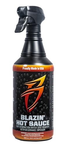Bling Sauce Blazin Hot Sauce Next Level Hard Water Spot Remover 32 oz