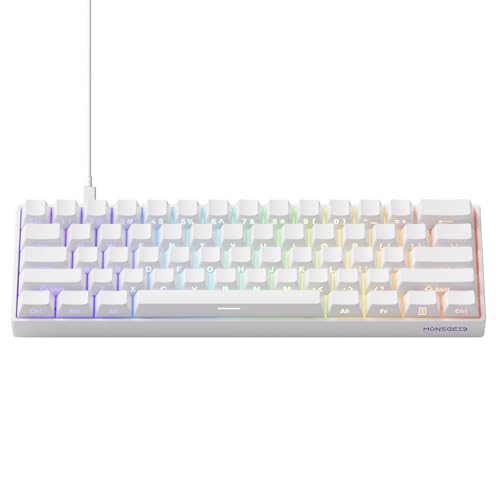 Clavier Gaming MONSGEEK FUN60 Pro QWERTY pour aménager un setup minimaliste épuré
