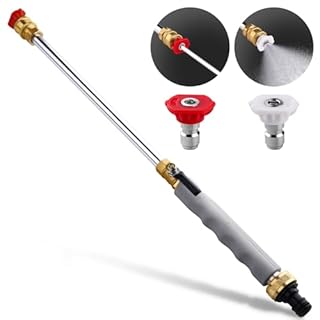 Belkid 2026 Upgraded Jet Nozzle Power Washer for Garden Hose, Includes 2 High-Pressure Nozzles and Quick Connectors | Hydro Jet High Pressure Washer Tools