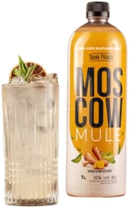 Moscow Mule Drink Pronto – Bebida Pronta para Consumir 1 Litro - ...