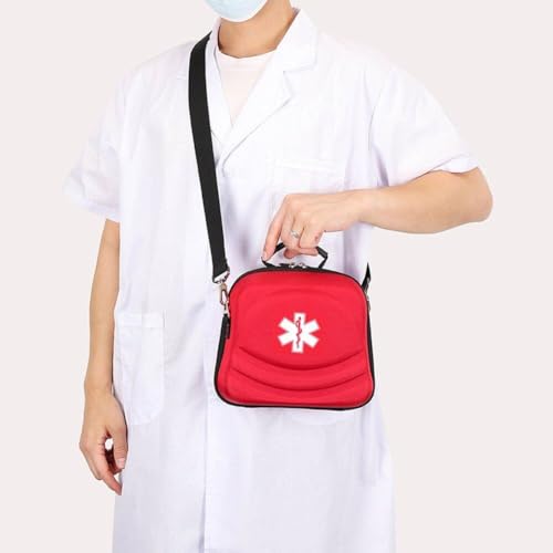Bolsa de primeros auxilios portátil vacía y organizador médico 5