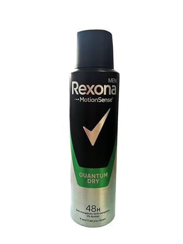 6 x REXONA Men Deospray QUANTUM DRY Motion sense - 150 ml