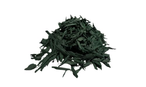 100% Wire-Free Shredded Rubber Mulch – Green – 20...