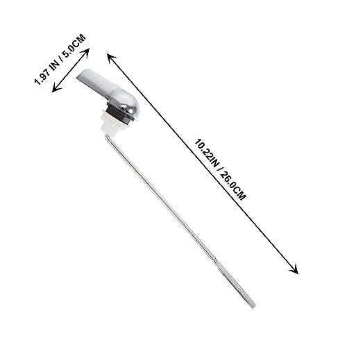 Interruptor de inodoro Uonlytech de aluminio para solucionar fallas en manijas de baño 7