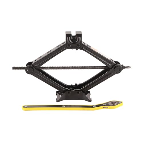 Cric de levage 2 tonnes en acier robuste pour changer une roue