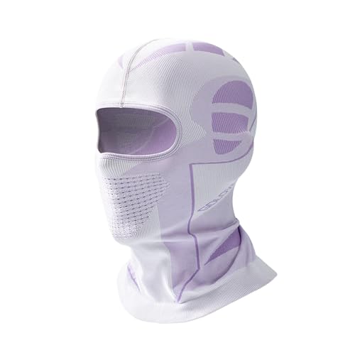 Wnddle Passamontagna Donna Moto Estivo, Maschera da Sci Integrale, Fodera per Casco Traspirazione dell'umidità Alta Elasticità
