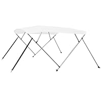 Auvent Bimini U00e0 4 Arceaux Anthracite 243x210x137 Cm VidaXL | Leroy Merlin