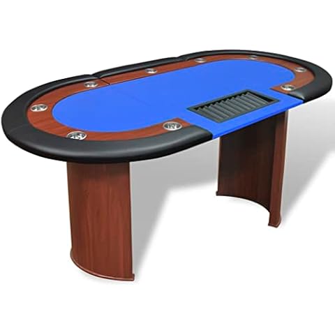 vidaXL Table de Poker 10 Joueurs Cover