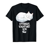 Offizielles Schlafshirt Katzen Pyjama Namensshirt