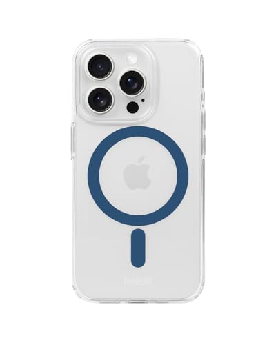 Holdit �u�����h iPhone 15 Pro Max �P�[�X MagSafe �Ή� (�f�j���u���[) �J�o�[ �X�}�z iPhone15ProMax MagSafe�Ή� �ϏՌ� �N���A�P�[�X �}�O�l�b�g ���� ���� �u���[ �f�j���u���[ �� 16285