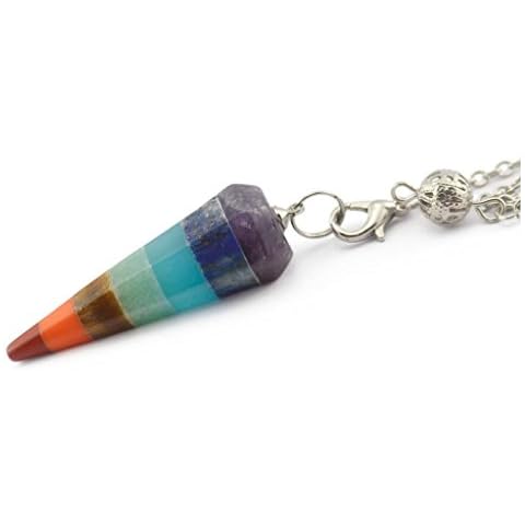 Colgante Energía Cristal Péndulo Scrying Cover