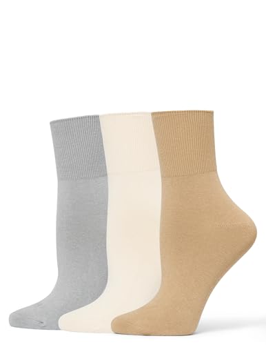 Image of HUE Women's Bobby Sock Causal Crew 3 Pair Pack