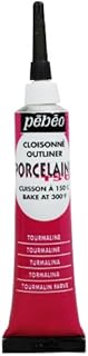 Pebeo 036-003 20ml Porcelaine 150 China Paint Cloisonne 20ml - Tourmaline Red,Tourmaline Red-Single piece