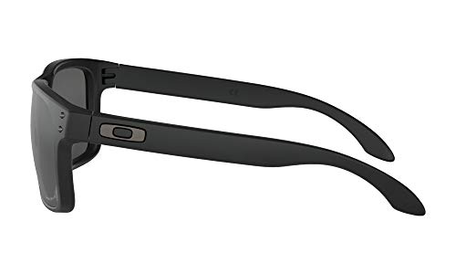 Oakley Holbrook Sunglasses Matte Black with Prizm Black Polarized Lens4