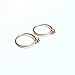 Small 10mm Gold Hoop Earrings for Women, 14K Yellow Gold Filled Handmade Tiny Thin Hoops 20 Gauge