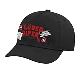 DOAWK Loded Diper Band Sticker Bomb Collage Book Series Adjustable Printed Baseball Hat, Black