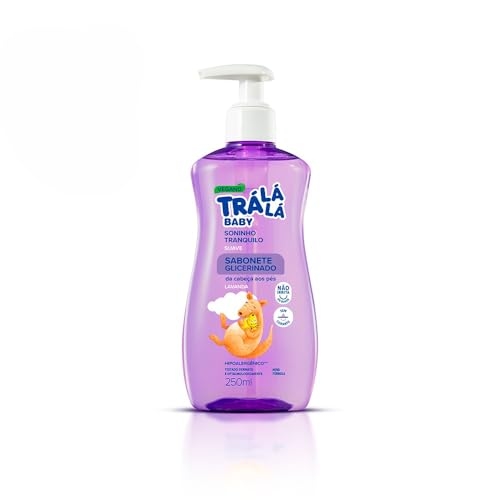 Trá Lá Lá Sabonete Líquido Suave Personagem Baby Branco E Roxo 250 Ml Trá Lá Lá Sabonete Líquido Suave Personagem Baby Branco E Roxo 250 Ml
