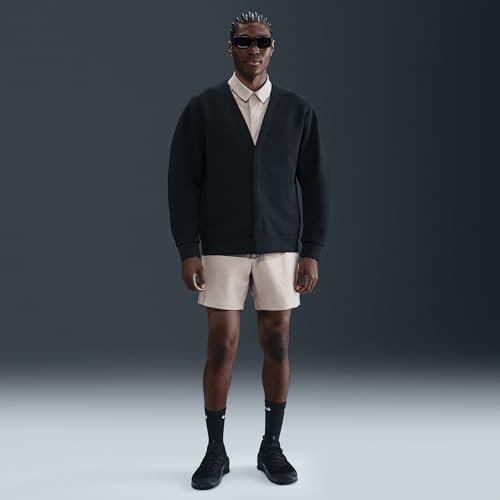 Nike 24.7 ImpossiblySoft Men's Cardigan (HQ6948-010, Black/Dark Smoke Grey)4