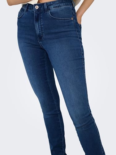 ONLY Female Skinny Jeans ONLBLUSH Mittlere Taille Skinny Fit Jeans