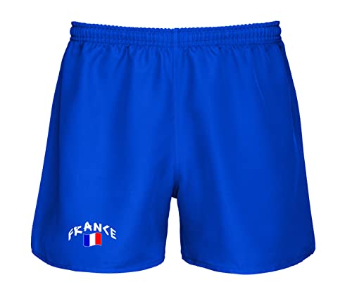 Supportershop Homme France Shorts, Bleu, L EU