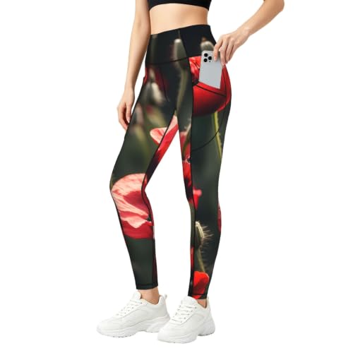 Pantalon de yoga fluide imprimé pour running sans serrer