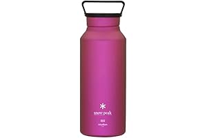 Snow Peak Titanium Aurora Bottle - Durable and Lightweight Water Bottle