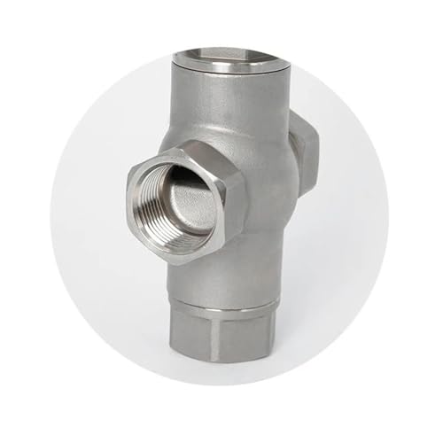 Vanne à siège pneumatique 3 Voies DN20 à commande normalement fermée 16 Bar - 4