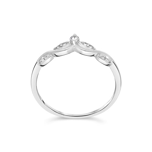 Elegant Moissanite Promise Rings for Her, Unique Women's Wedding Bands, Eternity Band Engagement & Rings for Woman, Sterling Silver Fashion Jewelry, Dainty Non Tarnish Bridal Set3