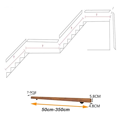 Rambarde murale en pin massif 3m pour stopper le risque de chute