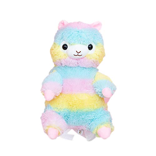 Lijun 3D Lindo Animal de Peluche Mochila Alpaca Llama Bolsa niño niños Escolar