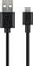 Produktbild goobay 38659 Micro USB Lade- und Synchronisationskabel, 0.5 m, Schwarz - für Android-Geräte, Schwarz